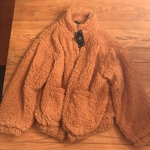 Tan Sherpa jacket